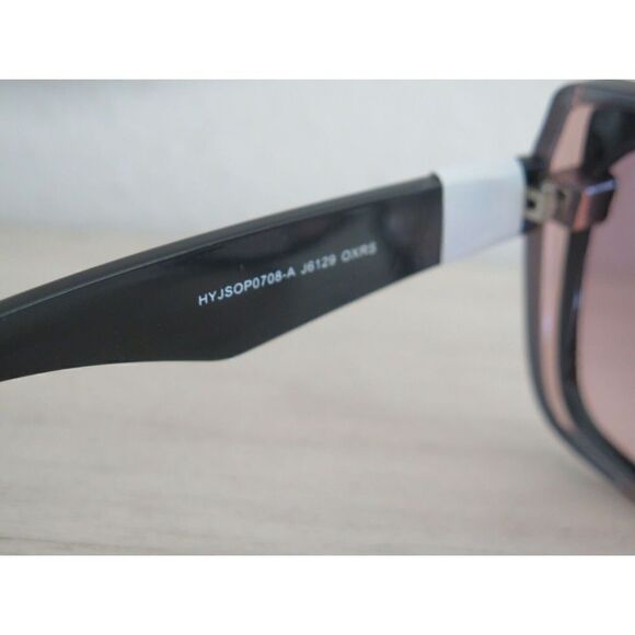 Jessica Simpson J6129 OXRS Women's Oversized Black/Pink Sunglasses - Picture 10 of 12